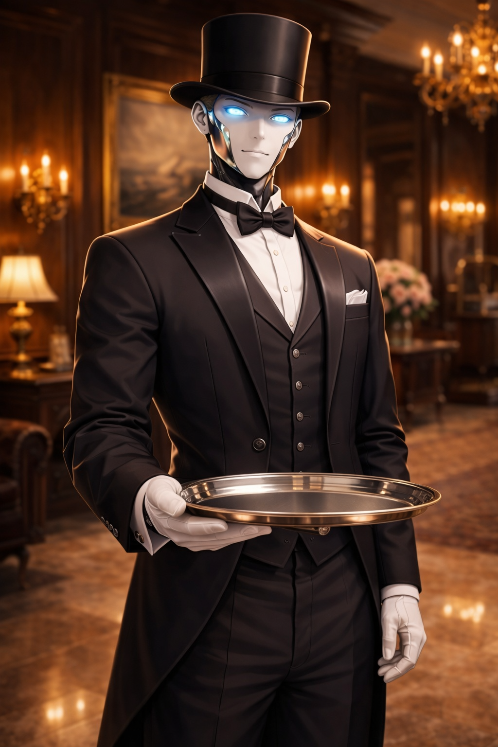 The Butler presenting service on a silver tray, used as the approved Butler-themed hero image for this AI pricing comparison article.